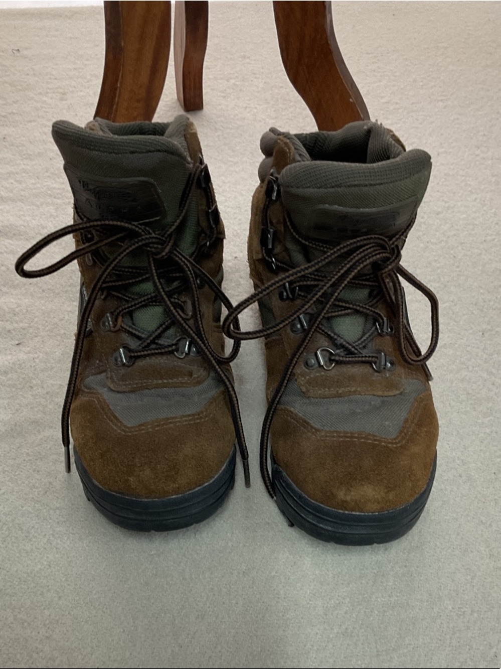 GORE-TEX Brown and Olive Men’s Waterproof Hiking Boots